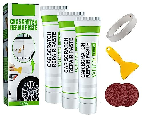 Gokame Marine Fiberglass Repair Filler, Marine Gelcoat for Boat Building, Boat Gelcoat Repair Lifetime Durability, Marine Fiberglass Repair Kit, White Color, for Scratches, Cracks, Gouges