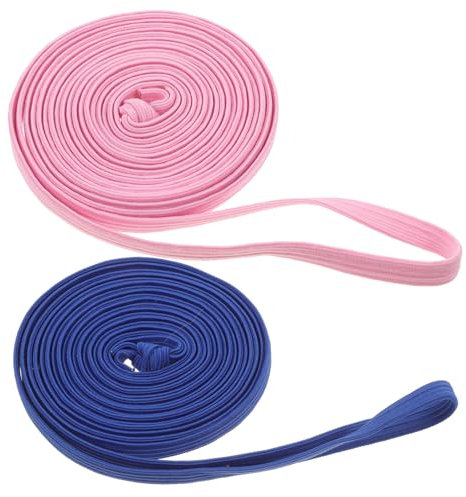 Amosfun 2stücke Elastische Springseile Aus Latex Für Leicht Und Tragbar Für Fitness Und Spiel Zufälligen Farben