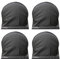 Coperture per pneumatici, 4 pezzi, colore nero, impermeabili, anti-UV, per neve, sole, pioggia, per camper, camion, rimorchi, camper (76-81 cm)