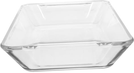 Cabilock Gehärteter Glas Speiseteller Für Gedämpften Fisch Servierplatte Aus Glas Für Steaks Frühstück Snacks Geeignet Für Familienfeiern Bars Und Restaurants