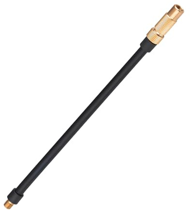 Riceel Ventilverlängerung Autoventil, Universal Flexible Tire Valve Extender Flexible Gummi Reifen Ventil Extender 2 in 1 Aufblasrohr für Fahrrad Auto Motorrad Fahrradreifen Air Pump