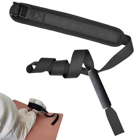 Curl-Band – Schwerer Widerstands-Übungsband, Latex-Stoff, Hamstring Roller, rutschfester Bein-Curl-Gurt | Heim-Fitnessgerät für Gesäßmuskeln