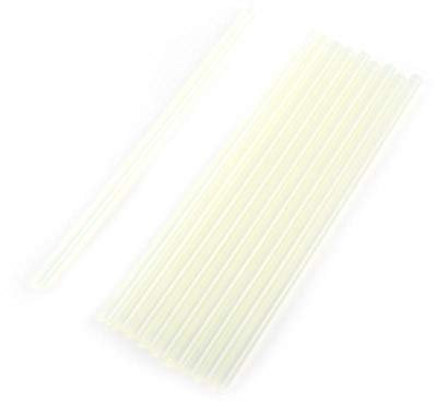 Garosa 10 stücke klar 7mm / 11mm schmelzklebestifte klar Gute haftung schnell Schmelzen für elektrische klebepistole DIY Stick 20 cm länge Glas Holz Handwerk Metall(11mm)
