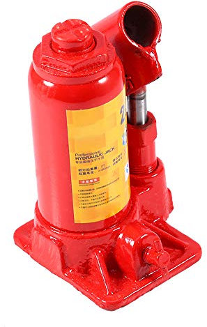 Ejoyous, 2 Ton Heavy Duty Hydraulic Bottle Car Jack Lifting Stand Thick Metal Car Jack Universal Hydraulic Vertical Bottle Jack for Compact Low Chassis Car Saloon On Road or in Garage