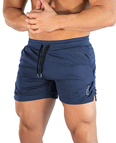 Superora Shorts Deportivos Hombre Pantalones Cortos Secado Rápido de Malla