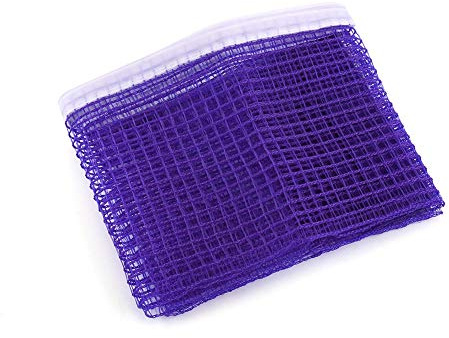 OUKENS Tischtennisnetz, Blau 1,72 m Tragbares Nylon Pingpong Tischtennisnetz Ersatz für Outdoor Indoor Sport