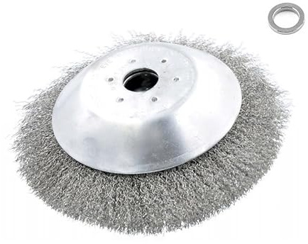 perfektGarten Cepillo de alambre suave de 200 mm compatible con desbrozadora Honda Echo Husqvarna Stihl