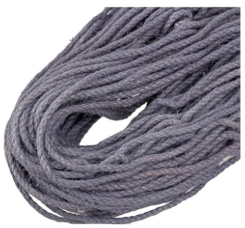 Yurosiay 5mm Juteschnur Farbig Garten Kordel Jute-Schnur Bunte Bastelschnur Dekokordel Juteseil Natur Schnur Makramee Garn Hanfseil Kordel Jutekordel Deko Paketschnur