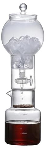 Cafetera de goteo de gran capacidad Cafetera portátil for viajes y campamentos Cafetera de goteo de vidrio for el hogar Cafetera for preparar en frío Cafetera multifuncional Cafetera for preparar en f