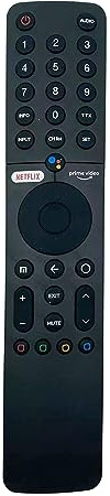 1 control remoto por voz Bluetooth XMRM-19 for televisores inteligentes Android P1 L43M6-6AEU L43M6-6ARG de 32, 43, 55, Q1 y 75