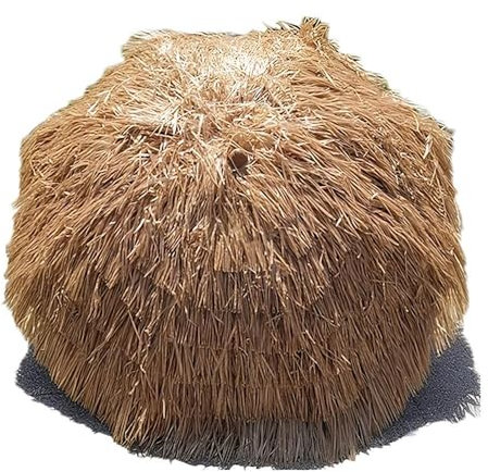 GUOGLZ Sombrilla De Jardín, Sombrilla Techo De Paja Parasol Inclinado Parasol Exterior Inclinable Rafia Hawaiano Para Patio Jardín Y Terraza