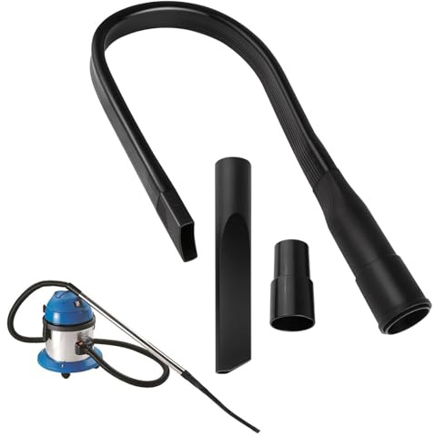 NCCHDZSW Lange Flachdüse Verlängerung Düse Zubehör 62 cm Lange Flexible Fugendüse Staubsauger Staubsauger Aufsatz für Alle Staubsauger mit 35/32 mm Anschluss für Reinigen von Möbeln, Autositzen