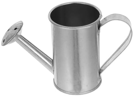 IMIKEYA Regadera de Jardín de Hierro Asa Portátil para Plantas de Interior y Exterior, Cubo de Riego y Reutilizable para Cuidado de Flores y Plántulas