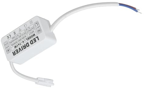 Driver LED 4-7x1W, Corrente Costante 300 MA, Input AC85-265V, Trasformatore di Alimentazione DC12-26 V DC12-26V per il Pannello Modulo Luce Spot Strip Affermazione Fai-da-te