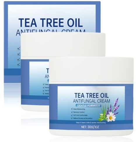 NHPY 2 Pezzi Crema Tea Tree Idratante per il Corpo,Contiene Estratto Naturale di olio di tea Tree,Per Idratare e lenire la Pelle