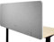 VIVO Clamp-on/Screw-on 152 x 61 cm Privacy Panel, Sound Absorbing Cubicle Desk Divider, Acoustic Partition, Gray, PP-1-V060G
