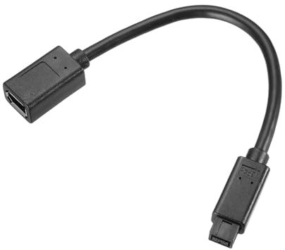 sourcing map Cable adaptador IEEE 1394 de 1,8 m, 6 pines hembra a 9 pines macho, 800 Mbps, convertidor de datos para DV, cámara digital, color negro
