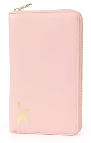 Catwalk Collection Handbags - Damen Schmuckbeutel Klein - Schmucktasche/Schmucketui für Reise - Mit Reißverschluss - Pippa - Rosa