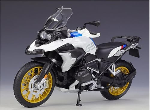 För R1250Gs Kraftig Motorcykelmodell Simulering Legering Med Leksaksbas Dekoration Samling Gåvor 1:12