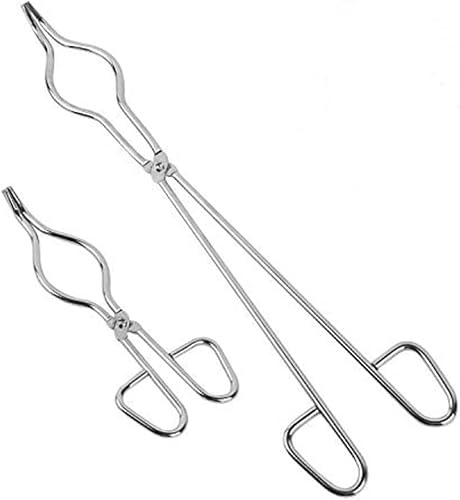 16 & 8 Tums Degeltång I Rostfritt Stål - Professionella Metallförädlingsverktyg För Smyckestillverkning, Gjuteri Och Laboratoriebruk