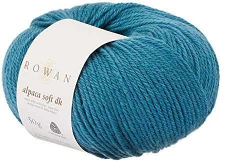 Rowan 9802210-00217 Handstrickgarn, Wolle und Wollgemisch, Naples Blue, onesize