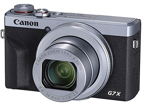 Canon PowerShot Digital Camera [G7 X Mark III] with Wi-Fi & NFC - International Version - Silver