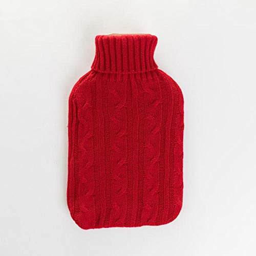 Noun Chat bouillotte Bouteille d'eau Chaude Remplissage Anti-déflagrant Taille Dessin animé en Peluche étudiant rempli d'eau en Caoutchouc Sac d'eau Chaude 500ML
