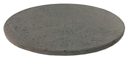 PIETRA LAVICA ETNEA PER PIZZA TONDA 33 cm diametro | PIASTRA REFRATTARIA PER FORNO compatibile con forno ILLILLO spessore 1cm