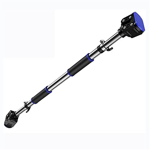 Klimmzugstange Tragbare Tür Pull Up Bar, 70-170 cm Höhenverstellbare Stahl Horizontalstange, Krafttraining Geräte Für Erwachsene & Kinder, Last 300kg (Size : 110-138CM)