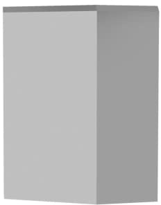 Set de 2 sabots de porte pour encadrement D330LR - L12,6 x H4,1 x l16 - ORAC DECOR