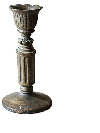 HEXEH Kerzenhalterhalter Klassische Kerzenständer-Ornamente, europäischer Vintage-Kerzenhalter, Hochzeitsdekoration, Tischdekoration Kandelaber (Size : C)