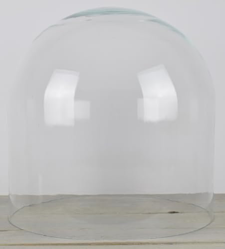Euro Glass Angelo Display Dome Jar Bell Vintage Look Large Size 39 x 39 cm