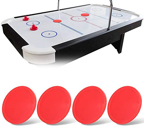 Discos de Hockey de Aire, Hockey de Aire, 4 Piezas de Discos de Hockey de Aire Mini Discos de Hockey sobre Hielo de Aire de Plástico Pieza Reemplazable para Equipos de Juego de