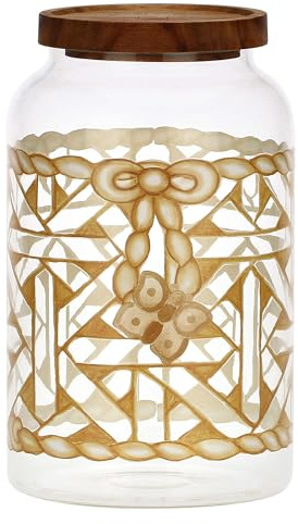 THUN Tarro para galletas de cristal AbbracciAMI