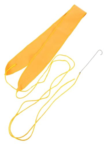 Innenreinigungstuch Fleece Gelbes aus für Oboe Saxophon Musiker | Weiches Fusselfreies Material, Trocknet den Innenraum, Schonend für Instrumenteninnenflächen, für Musiker