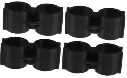 CONGARTENO 4pcs Dustpan Rod Fixing Clip Broom Accessories Broom Pole Holder Indoor Handle Fixed Clip Accessories