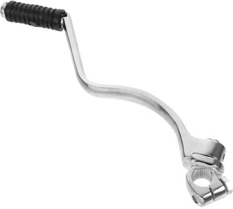Cabilock Motorrad Schalthebel Starterhebel Aus Robustem Eisen 15mm Lochdurchmesser Kompatibel Mit Gs125 Klappbar Für Motorräder Und Atv