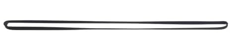 Ersatz-Plattenspieler-Gürtel, Gummi, flacher Antriebsriemen für Plattenspieler, CD-ROM, Phono, 4 mm breiter Riemen