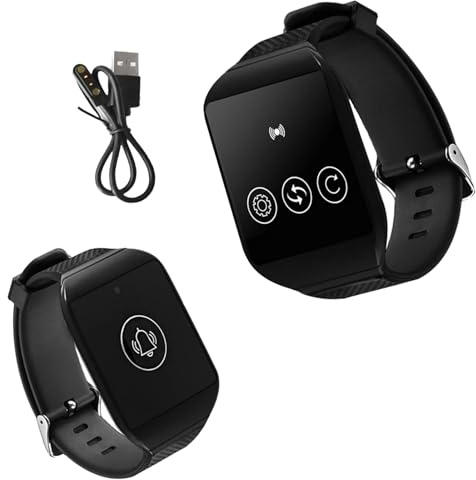 Bracelet d'appel d'infirmière rechargeable résistant aux chocs Boîtier ABS Restaurant Pager Montre Récepteur Pratique Appareil Personnel Hospitalité Pager