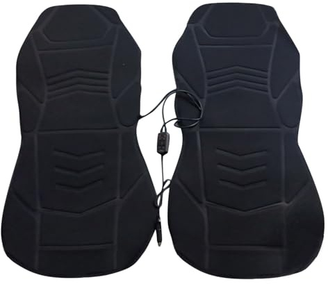 2 Stück Sitzkissen für Auto, Winter Auto Sitzauflag Vorn Bequemer Sitzbezug für Den Einsatz Im AutoGeeignet Zweisitzer