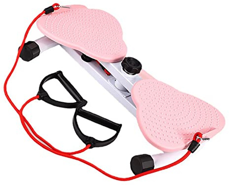 Qudinip Tabla de Ejercicios para Torcer la Cintura, Herramienta para Ejercicios de Abdomen de Pie para Perder Peso y Moldear el Cuerpo, con Función de Masaje de Pies, Soporta 100 Kg,