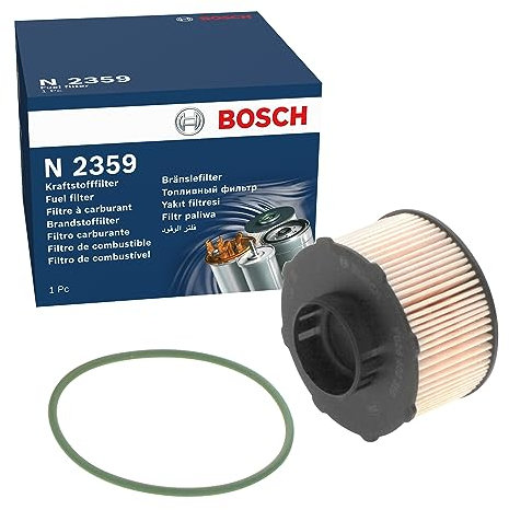 Filtro Diesel per Auto Bosch N2359 - Separa le particelle e l'acqua dal carburante, protegge il sistema di iniezione