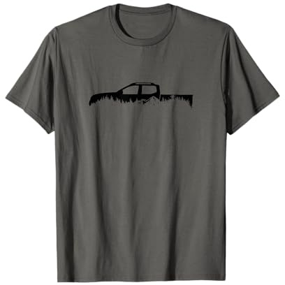 melivince - Offroad Designs und Geschenkideen: Geländewagen 4x4 PickUp Offroad Abenteuer 4wd Navara T-Shirt Grau Unisex Klein EU S