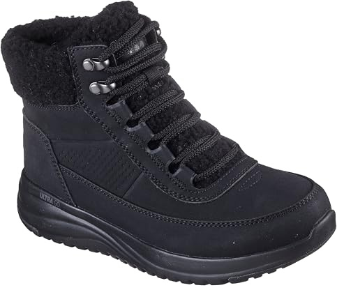 Skechers Women's On-The-GO Stellar Boot, Black, 6 UK