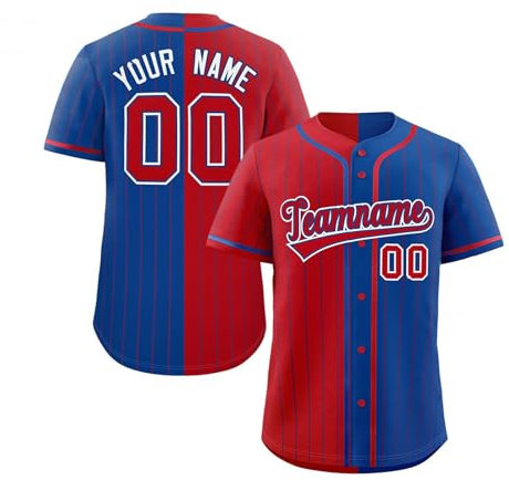 Generisch Personalisiert Baseballtrikot Atmungsaktiv Baseball Jersey Individuelles Sporthemden Schnelltrocknend T-Shirt Herren Damen Kinder Baseball Trikot Kurzarm Sportuniform Angebote Black Friday
