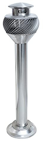 Wand-Aschenbecher. Standaschenbecher for den Außenbereich, Metall, Edelstahl, Bodenaschenbecher, vertikaler Aschenbecher for Zigarettenstummel, gewerblicher Aschenbecher for Restaurant, Garten, Kneipe