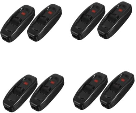 SHINEOFI 4 Set Interruttore A Pulsante Sul Comodino Interruttore A Pulsante Interruttore Per Lampada Cavo Per Lampada Con Interruttore A Pulsante Interruttore Per Cavo Per Lampada 2 pezzi*4