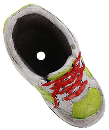WEKADRIN Imitation Shoe Succulent Planter Pot for Home Decoration Creative High-Top Design Decorative Flower Container