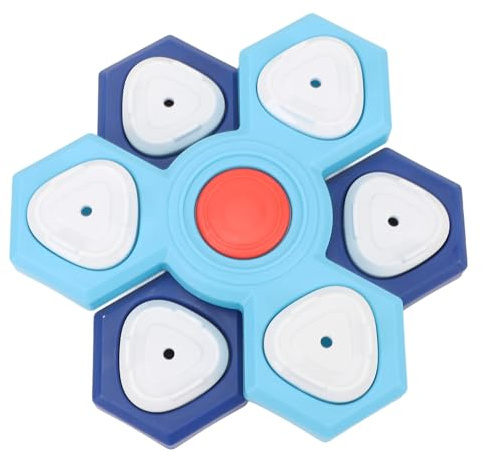 RiToEasysports Bol à Chiens de Mangeoire Lent, 2 Couches Anti-aval L'alimentation Interactive Ralentissez la Consommation pour Le Chien de Chat