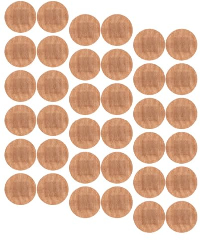Ipetboom Adhesive Bandages 100pcs Elastic Breathable Fabric Wound Care Patches Knuckle Protection First Aid Supplies Large 25mm Round Finger Joint Plasters